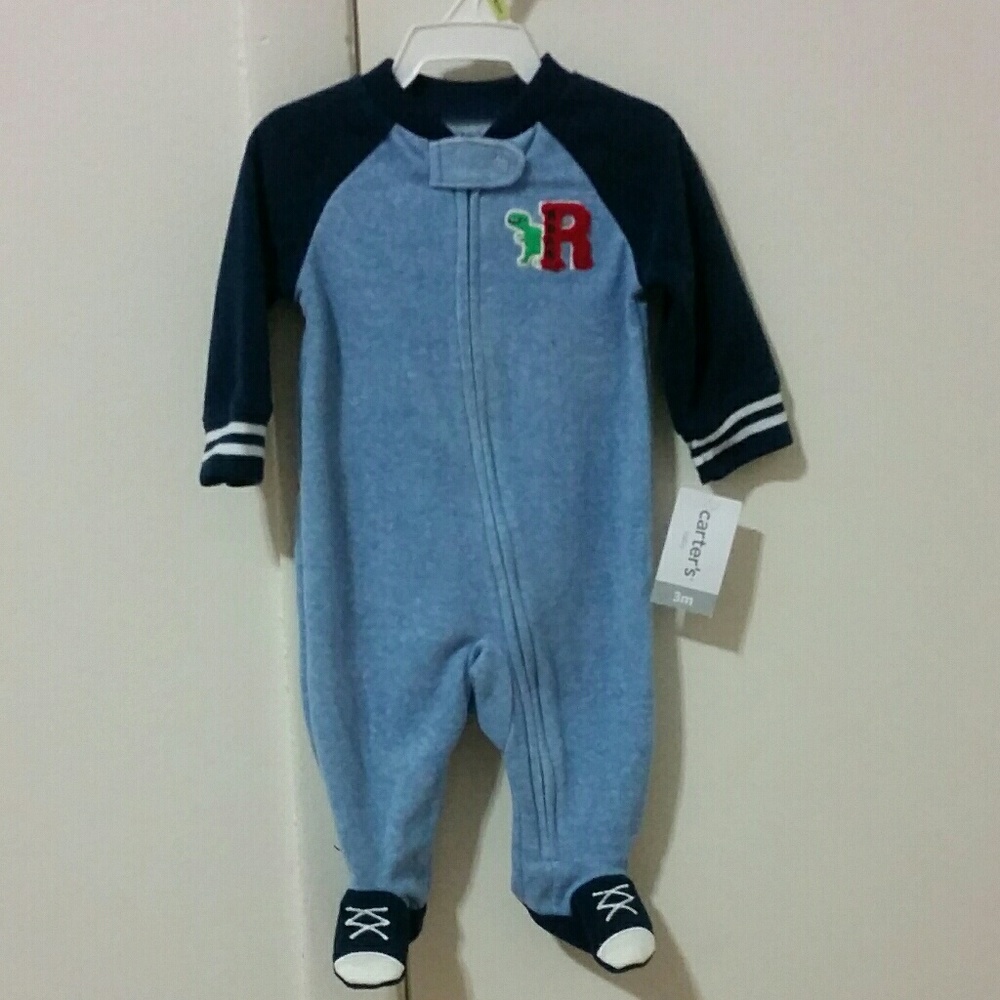 Carter's Boy Fleece footies